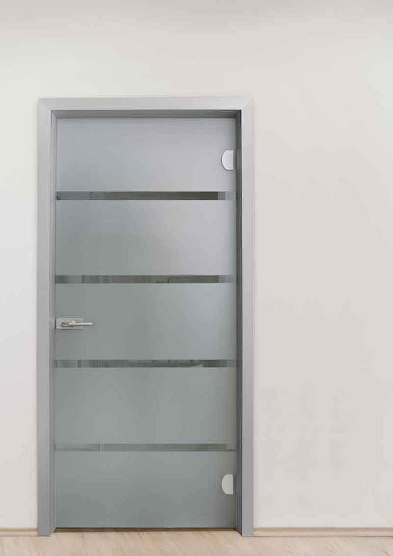 Porta in alluminio e vetro EasyDoor